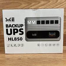 SKE UPS HL850 Battery Backup Surge Protector 850VA/480W for Computers USB - NEW picture