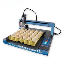 Fully automatic egg inkjet printer prints digital text LOGO batch number on eggs picture
