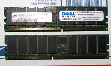 1 Micron Dell Server 512MB DDR 266MHz PC2100 ECC RAM MT18VDDT6472G-265G3 picture