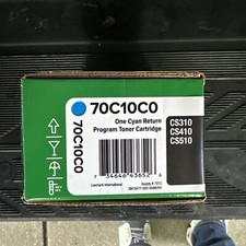 Lexmark 70C10C0 Toner (LEX-701C) 1000 Page-Yield Cyan picture