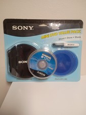 Sony Mini DVD-R Value Pack 10 Disc 1.4GB Soft Case, Jewel Case Marker New picture