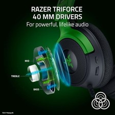 RAZER KRAKEN V4 X WIRED GAMING HEADSET: 40 MM DRIVERS - -  MINECRAFT EDITION picture