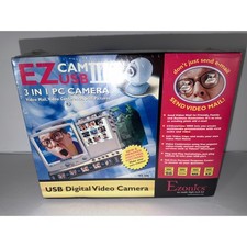 Ezonics EZCam III USB Digital Video Camera Webcam New Factory Sealed picture