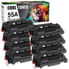 8PK Black CE255A 55A Toner fit for HP LaserJet Pro P3011 P3015X MFP M521DN M525F picture