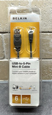 Belkin MINI USB charging cable F3U155-06 USB-TO-5-PIN MINI-B picture