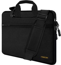Classic Slim Laptop Bag Ergonomic Briefcase and Messenger Bag Spacious picture