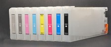 8x300 Refillable Pigment UltraChrom Ink Cartridges Stylus Pro 4880 Free Funnels picture