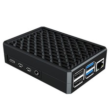 Miuzei Case for Raspberry Pi 4 Model B 4GB 8GB Aluminum Passive Cooling picture