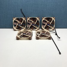 Lot Of 5 Noctua NF-A14 PWM 140mm SSO2 Case Fan 1500 RPM 4-Pin Brown Beige picture