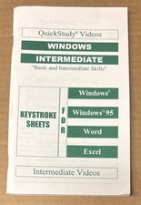 QuickStudy Videos : Windows Intermediate “Basic & Intermediate Skills” (Booklet) picture