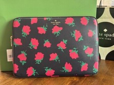 Kate Spade Madison Rose Toss Printed Universal Laptop Padded Case Sleeve picture