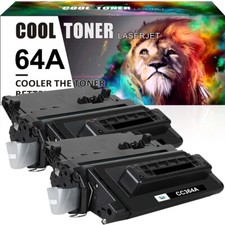 2 Black Compatible with HP CC364A 64A Toner LaserJet P4014dn P4015n P4015x P4515 picture