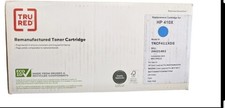 Tru Red Cyan Toner Cartridge High Yield Replacement for HP 410X picture