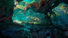 Landscape video games apocalyptic darksiders 3 trees Custom Gaming Mat Desk picture