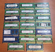 MIX LOT OF 20 X 4GB SAMSUNG SK HYNIX  KINGSTON RAMAXEL MICRON PC3L DDR3L 12800S picture