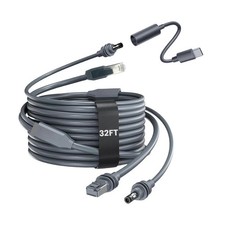 32FT/10M Starlink Mini Ethernet Cable, 2-In-1 Integrated DC Power and Gigabit picture