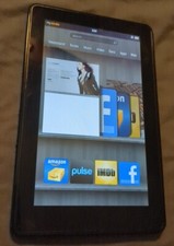 Amazon Kindle Fire D01400 Black Dual / For Parts It's Glitching  picture