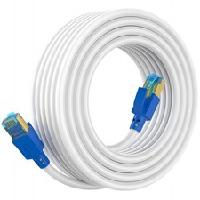 15 FT Cat 8 26AWG 40Gbps 2000Mhz Ultra Speed LAN Patch Cable Weatherproof picture