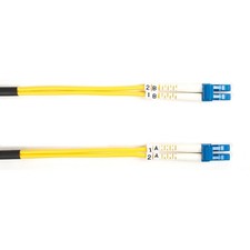 BlackBox FOSM001MLCLC 3.20ft Fiber Optic Patch Cable Yellow picture