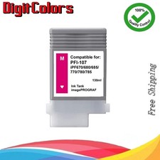 PFI-107 Magenta Ink Cartridge Fit Canon IPF670 IPF680 IPF685 IPF780 PFI107M picture