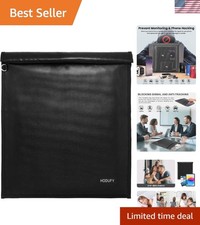 Extra-Large Fireproof Faraday Bag for Laptops (20x15 in) - Secure Signal Blocker picture