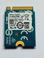 WD CH SN530 1TB M.2 2230 SSD NVMe PCIe 4.0x2 For Xbox Expansion Card Health 100% picture