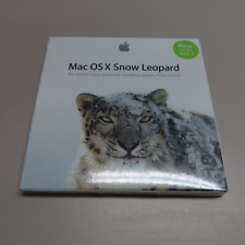 New Factory Sealed Apple Mac OS X Snow Leopard 10.6.3 Retail MC573Z/A picture