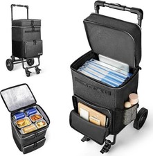 KEDSUM Rolling Teacher Bag Detachable Trolley Cart 18
