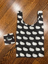 BAGGU Exclusive Fluffy Cat Retired Baby Reuseable Bag HTF Rare picture