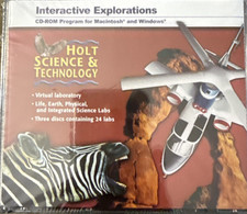 Holt Science And Technology Interactive Explorations PC CD Rom Software picture