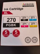 Ankink Compatible with Canon PGI-270XL&CLI-271XL 10-pack picture