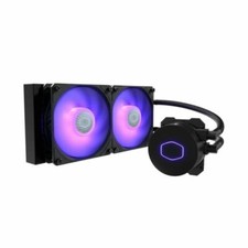 Cooler Master Elite Liquid 240 CPU AIO Cooler 2x ARGB Fans, Quiet NEW sealed box picture