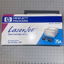 2-sealed NOS HP OEM LaserJet Toner Cartridge 92275A IIP Plus IIIP 75A Unused picture