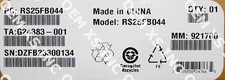 Intel RS25FB044 RAID Controller SAS/SATA, Low-Profile MD2 New Bulk Packaging picture
