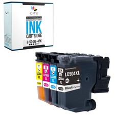 CMYi 4-Pack Compatible LC504XL Ink Cartridges Combo fit Brother MFC-J1365DW picture