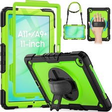 Protective Case for Samsung Galaxy Tab A11+ Plus/A9+ 11 Inch, Shockproof Green picture
