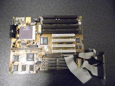 SOYO SY-5VA2 SDRAM 4x SIMM 4x ISA 4x PCI SOCKET 7 with 32MB EDO SDRAM and CPU picture