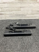 Used Lot of 2 HP LCD Speaker Sound Bar OP-090003 531565-001 Wired USB Powered picture