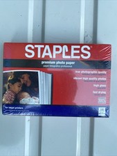 Staples Premium High Gloss Photo Paper for Inkjet Printers 100 sheets 4