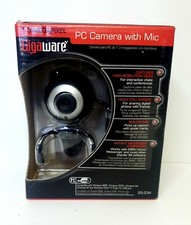 Gigaware PC Camera + Mic-25-234-1.3 Megapixel-Windows-USB Conncet-New in Box picture
