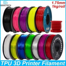 Geeetech TPU 3D Printer Filament 1.75mm 1kg Soft & High Elasticity TPU Filament picture