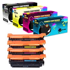 4 Toner replace for HP CF450A-3A 655A Color LaserJet Enterprise M653dh M652n picture