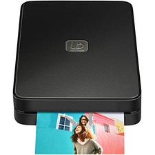 BLACK - LIFEPRINT 2X3 PHOTO AND VIDEO PRINTER FOR IPHONE AND ANDROID picture