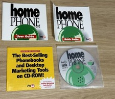2 Pro CDs Home Phone PHONEBOOK Vintage Software 1996 Edition 3 West & East picture