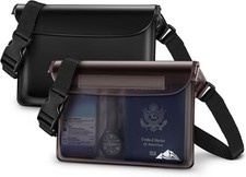 HEETA Waterproof Fanny Pack, Waterproof Pouch Dry Bag 2-Pack for Phone Passpo... picture
