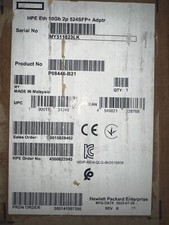 HPE 524SFP+ 2x Port 10 GbE SFP+ PCI-E3x8 Ethernet Card P08446-B21 P11585-001 NEW picture