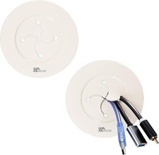 3in TV Cable Hider Wall Kit, YCLYC Large Cord for 2 Pack, Off-white  picture