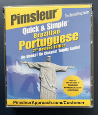 Pimsleur Quick & Simple Brazilian Portuguese 4 CD set ; 2010; 2nd Revised Ed picture