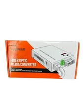 Open SFP Slot - Gigabit Ethernet - Fiber Optic Media Converter - to UTP...  picture