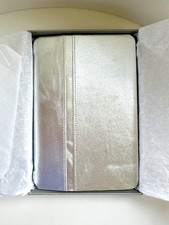 RH Restoration Hardware Teen Metallic Leather Pouch iPad Mini Case NIB picture